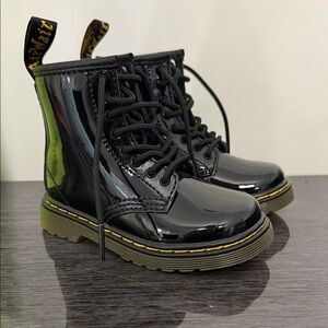 Dr. Martens Kids Black Boots